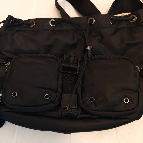 MZ Wallace Black Rec Air Medium Apex Crossbody - Picture 7 of 7